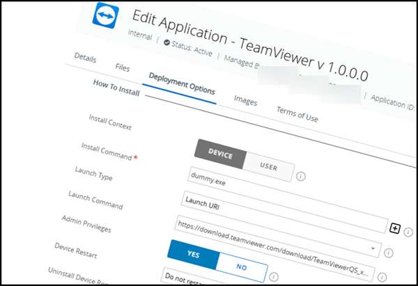Using the new Omnissa Workspace ONE UEM 25.06 Launch Type (Launch Uri) Feature for Small Win32 Applications